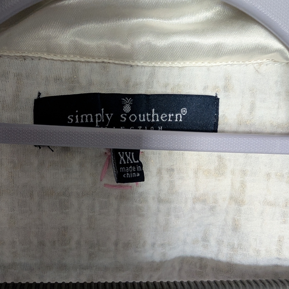 Cream Tweed Jacket - Simply Southern - Picture 3 of 6